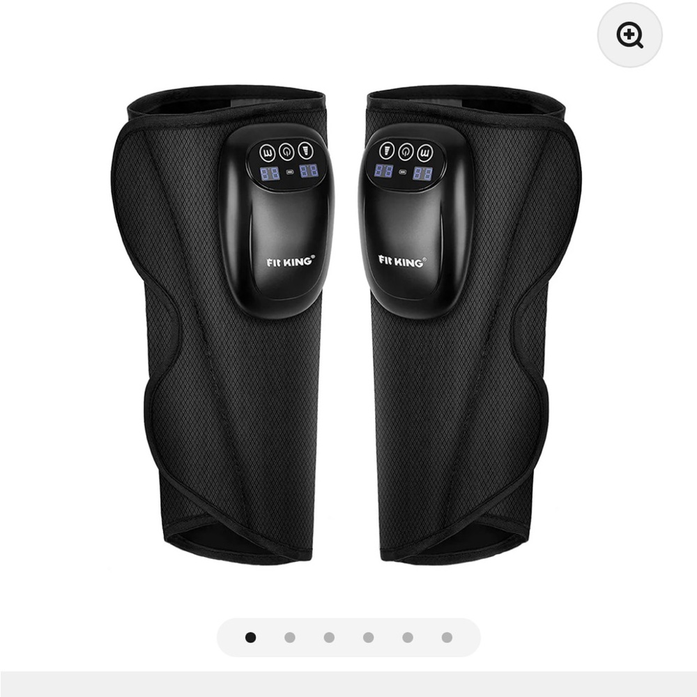 FIT KING Cordless Leg Massager for On-the-Go Relief | FT-058A